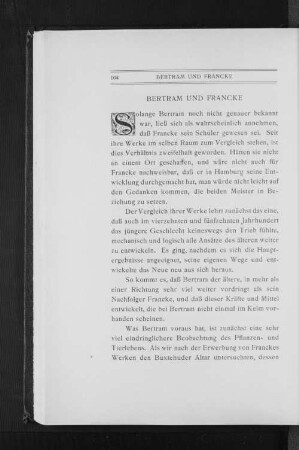 Bertram und Francke