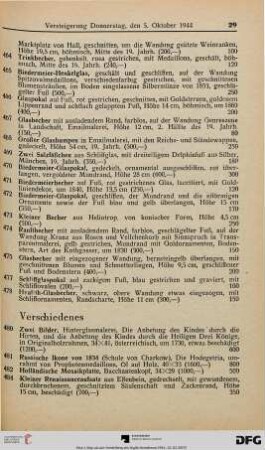 Verschiedenes (Nr. 480-497)