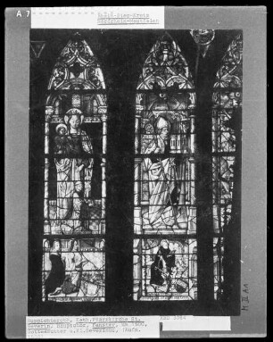 Madonna mit dem Christuskind und der Heilige Severinus