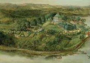 Die Fasanerie beim Jagdschloss Moritzburg in Sachsen