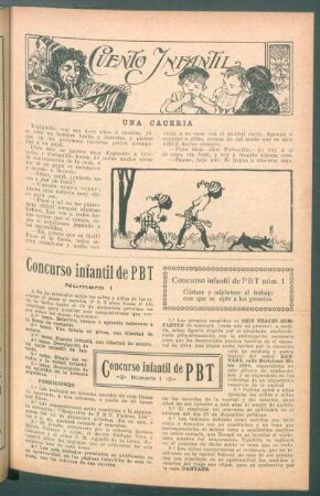 Una cacería : Cuento infantil