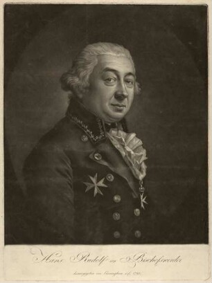 Tassaert, Félicité (Vorlage): Porträt Hans Rudolf von Bischoffwerder