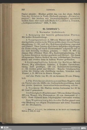 92. Lichtdruck
