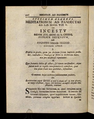 220-239, Spec. 586. De Incestu