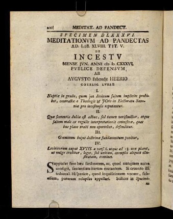 220-239, Spec. 586. De Incestu