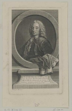 Bildnis des Claude Nicolas Le Cat