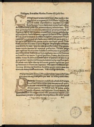 Philipi Beroaldi Bononiesis oratio habita i enarratione Georgici carminis ...