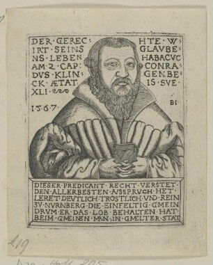 Bildnis des Conrad Klingenbeck