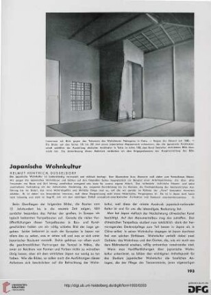 8: Japanische Wohnkultur