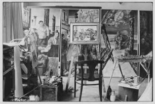 Atelier des Malers Ulrich Hachulla