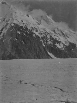 Gletscher : Vermutlich ein Gletscher im Tian Shan Hochgebirge