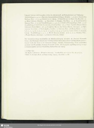 Folgende Institute und Fotografen stellten die Schwarzweiß- und Farbaufnahmen zur Verfügung