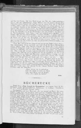 Bücherecke