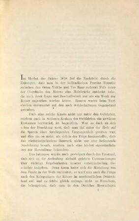 Die römischen Moorbrücken in Deutschland