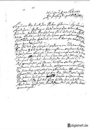 10: Brief von Elise von der Recke und Sophie Becker an Johann Wilhelm Ludwig Gleim