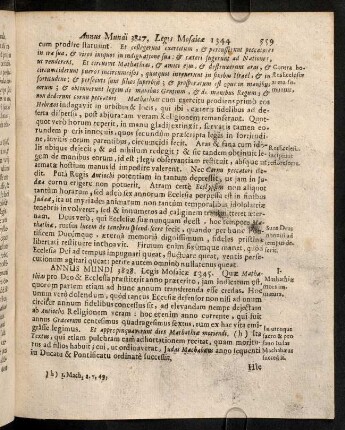 559-569, Annus Mundi 3828. Legis Mosaicae 1345; ...