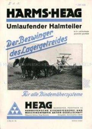 Umlaufender Halmteiler