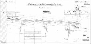 Leingarten: Empf.-Gebäude Bst-Überdachung STA,Dach,Stahlkonstruktion,Glaseindeck.