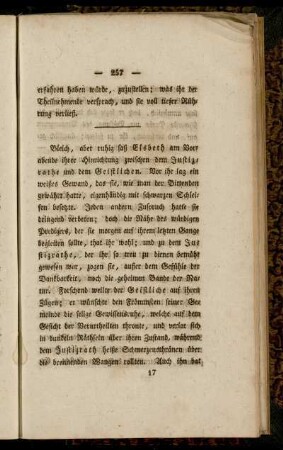 Bleich, aber ruhig saß Elsbeth ...