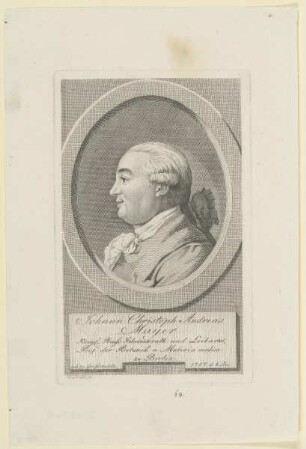 Bildnis des Johann Christoph Andreas Mayer