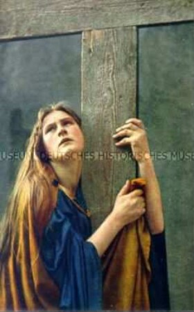 Darstellerin der Magdalena bei den Passionsspielen in Oberammergau