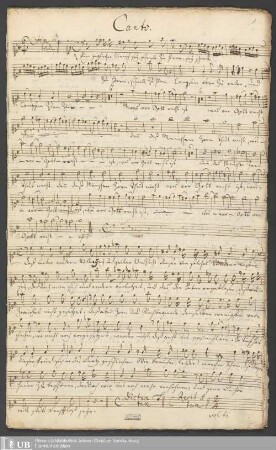 Ms. Ff. Mus. 1375 - Am 6 post Trinit.
