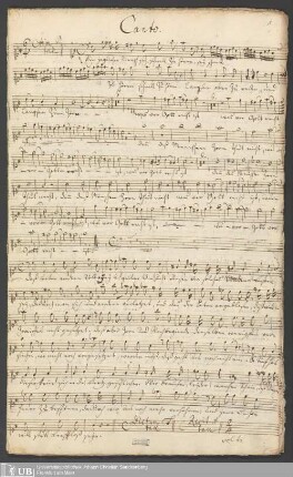 Ms. Ff. Mus. 1375 - Am 6 post Trinit.