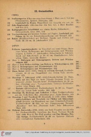 II. Ostasiatika (Nr. 135-194a)