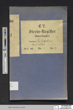 Sterberegister Güldendorf 1916