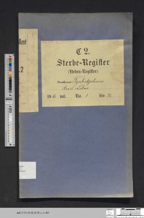 Sterberegister Güldendorf 1916
