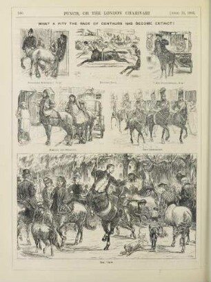 What a pity the race of centaurs has become extinct!