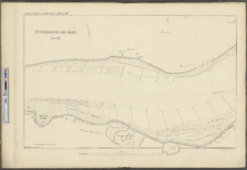 Sect. VII. : Haue. Hauer Feld. Ost-Krauel. Neuengammer Wärder. West-Krauel. Riepenburg. Koch-Wärder. Ruthenwärder. Riepenburger Wärder.