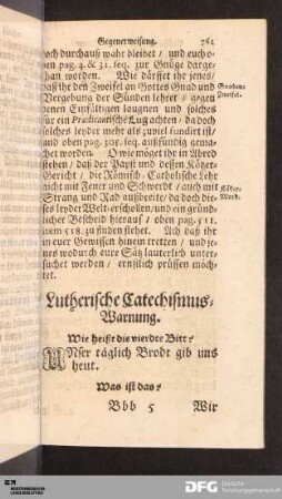Prüffung deß Mönchen Stands/ in dem Papstum.