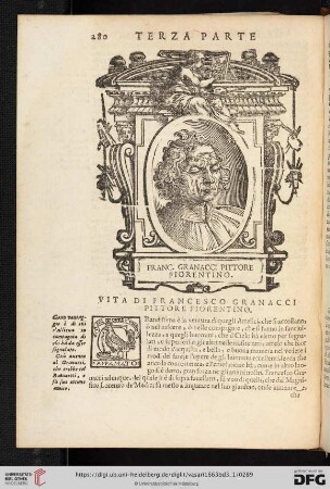 Vita di Francesco Granacci Pittore fiorentino