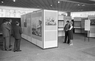 Ausstellung des Generallandesarchivs "USA und Baden-Württemberg" im Landesgewerbeamt