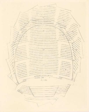 Philharmonie, Berlin-Wilmersdorf: Stuhlplan 1:50