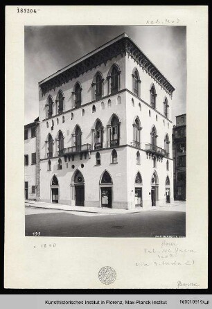 Palazzo Villa, Casa di Ignazio Villa, Florenz