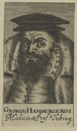 Bildnis des Georgius Hambergerus