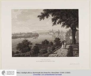 Vue de Basle prise du rempart près de la porte de St. Jean