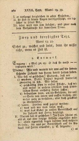 Zwey und dreyßigster Text