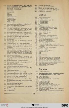 Curiosa (Nr. 725-760a)