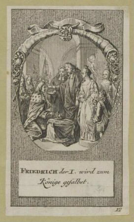 Bildnis Friedrich I., König von Preußen
