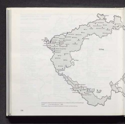 Heimatorte und -landschaften der Sudetendeutschen, für die eine Patenschaft in Bayern besteht