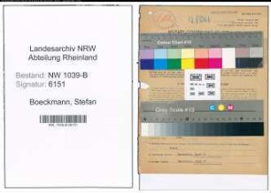 Entnazifizierung Stefan Boeckmann , geb. 07.04.1880 (Brennereibesitzer)