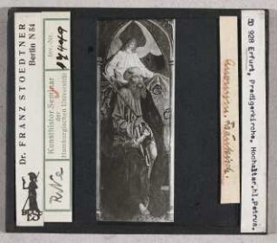 Erfurt, Predigerkirche: Hochaltar, Heiliger Petrus (Stoedtner-Nr. 50928