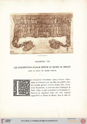 VII. Les inscriptions d'Ilium novum au Musée de Berlin