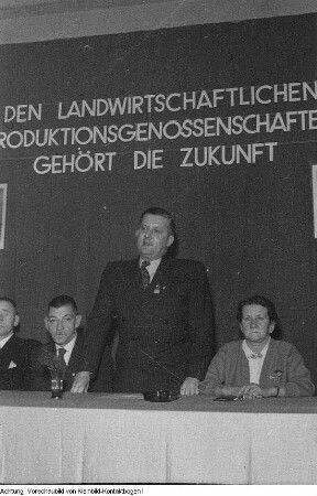 Landwirtschaft, Januar - März 1956