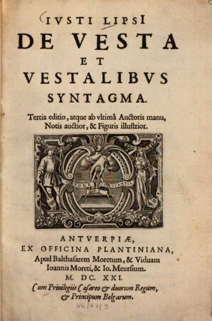 Iusti Lipsi de vesta et vestalibus syntagma
