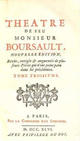 Theatre De Feu Monsieur Boursault, 3