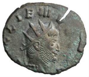 Münze, Antoninian, 260 - 268 n. Chr.